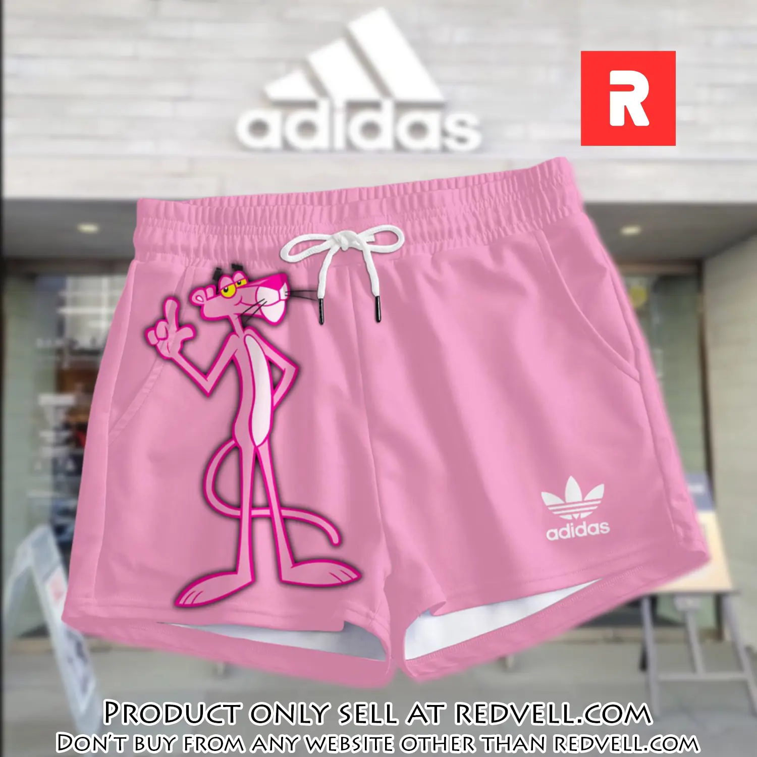 Premium pink panther in adidas women shorts lady beach shorts wms1070 rv5555898